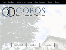 Tablet Screenshot of cobosinsurance.net